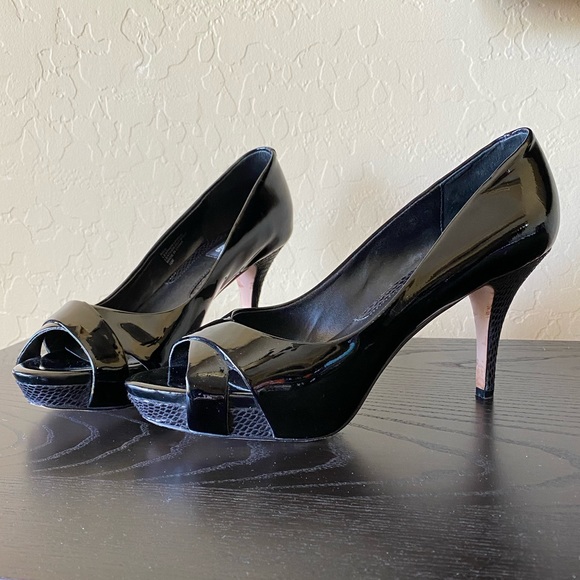 White House Black Market Shoes - Whit House Black Market Black high heels